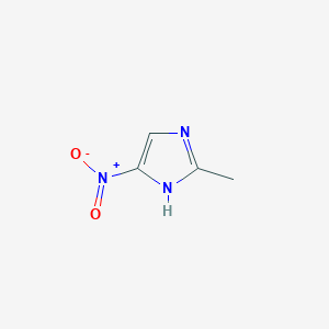 molecular formula C4H5N3O2 B138375 2-Methyl-5-nitroimidazole CAS No. 696-23-1