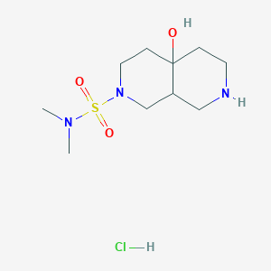 4a-Hydroxy-N,N-dimethyloctahydro-2,7-naphthyridine-2(1H)-sulfonamide hydrochloride