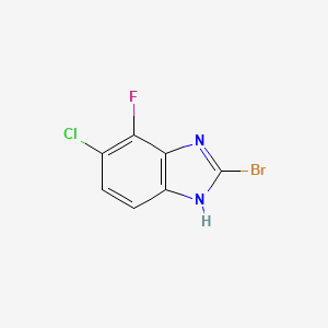 2-Bromo-5-chloro-4-fluoro-1H-benzimidazole