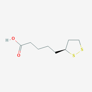 molecular formula C8H14O2S2 B138379 (S)-硫辛酸 CAS No. 1077-27-6