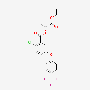 molecular formula C19H16ClF3O5 B13837946 Ethoxycarbofen 