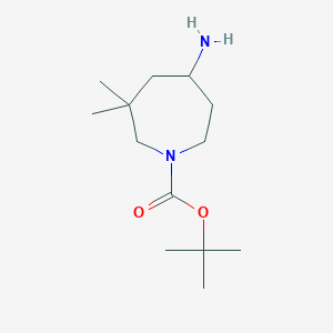 tert-Butyl 5-amino-3,3-dimethylazepane-1-carboxylate