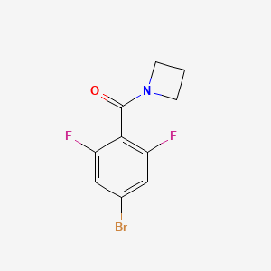 1-(4-Bromo-2,6-difluorobenzoyl)azetidine