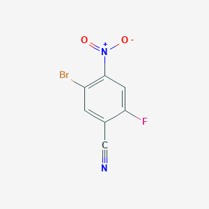 5-Bromo-2-fluoro-4-nitrobenzonitrile