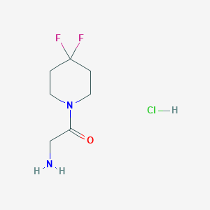 2-Amino-1-(4,4-difluoropiperidin-1-yl)-ethanone hydrochloride