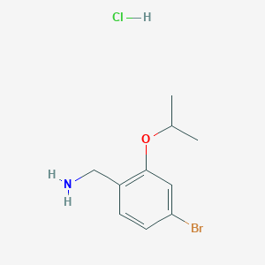 4-Bromo-2-isopropoxybenzylamine hydrochloride