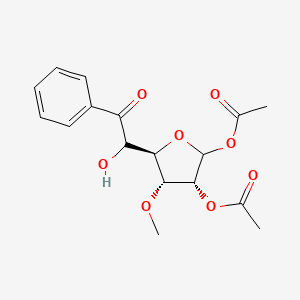 1,2-Di-O-acetyl-5-Benzoyl-3-O-Methyl-D-ribofuranose