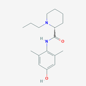 molecular formula C17H26N2O2 B13838549 4-Hydroxy Ropivacaine 