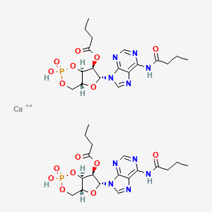 molecular formula C36H46CaN10O16P2 B1383855 Bucladesine calcium CAS No. 938448-87-4