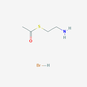 1-[(2-Aminoethyl)sulfanyl]ethan-1-one hydrobromide