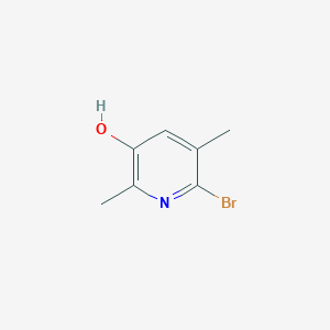 molecular formula C7H8BrNO B1383864 6-Bromo-2,5-dimethylpyridin-3-ol CAS No. 1823918-09-7