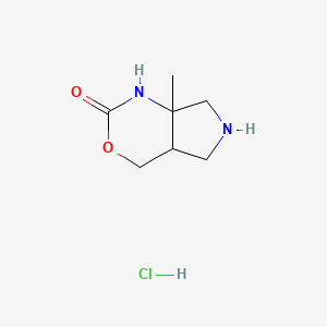7A-Methylhexahydropyrrolo[3,4-d][1,3]oxazin-2(1h)-one hydrochloride
