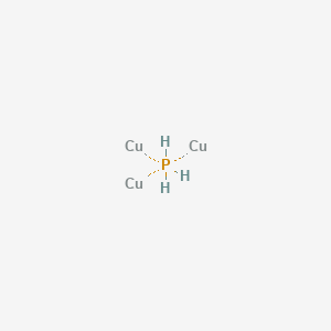 molecular formula Cu3H3P B13838907 copper;phosphane 