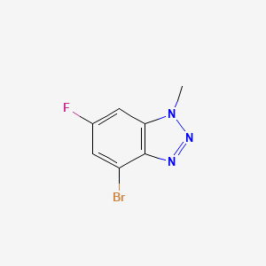 4-bromo-6-fluoro-1-methyl-1H-benzo[d][1,2,3]triazole