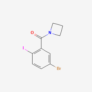 1-(5-Bromo-2-iodobenzoyl)azetidine