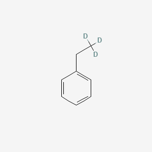 molecular formula C8H10 B13839049 Ethyl-beta,beta,beta-D3-benzene 