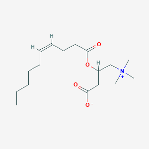 molecular formula C17H31NO4 B13839081 cis-4-Decenoylcarnitine 