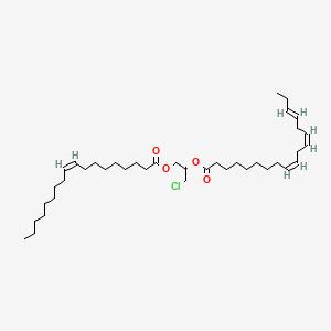 molecular formula C39H67ClO4 B13839117 rac 1-Oleoyl-2-linolenoyl-3-chloropropanediol 