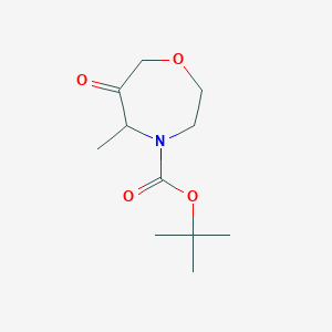 Tert-Butyl 5-Methyl-6-Oxo-1,4-Oxazepane-4-Carboxylate