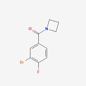 1-(3-Bromo-4-fluorobenzoyl)azetidine