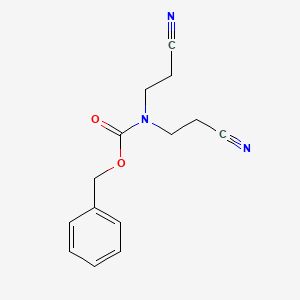Benzyl bis(2-cyanoethyl)carbamate