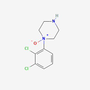 molecular formula C10H12Cl2N2O B13839167 1-(2,3-Dichlorophenyl)piperazine 1-Oxide 