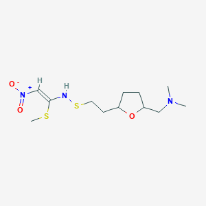 molecular formula C12H23N3O3S2 B138392 Cistoran CAS No. 127060-77-9