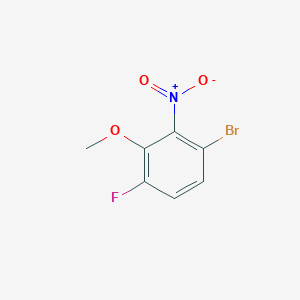 1-Bromo-4-fluoro-3-methoxy-2-nitrobenzene