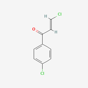 molecular formula C9H6Cl2O B13839216 trans-3,4'-Dichloroacrylophenone CAS No. 15724-88-6