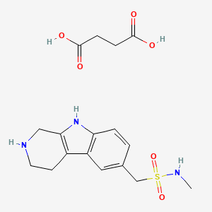 molecular formula C17H23N3O6S B13839225 Sumatriptan Impurity F 