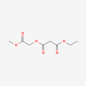 molecular formula C8H12O6 B13839296 Ethyl (2-methoxy-2-oxoethyl) malonate 
