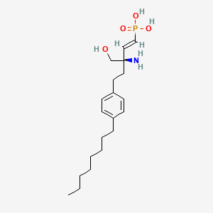 molecular formula C20H34NO4P B13839343 (R)-FTY-720 Vinylphosphonate 