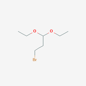 molecular formula C7H15BrO2 B13839383 3-Bromo-1,1-diethoxypropane 