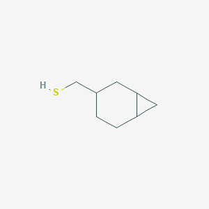 molecular formula C8H14S B1383939 {Bicyclo[4.1.0]heptan-3-yl}methanethiol CAS No. 2025931-15-9