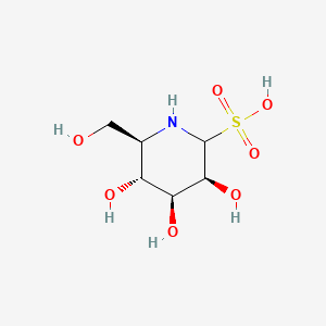molecular formula C6H13NO7S B13839402 D-Mannojirimycin Bisulfite 