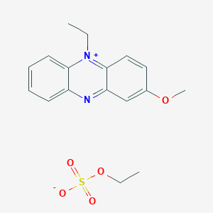molecular formula C17H20N2O5S B13839504 N-Ethylmethoxyphenazine ethosulfate 