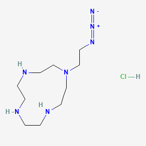 molecular formula C10H24ClN7 B13839524 N-(2-Azidoethyl) Cyclen Hydrochloride 