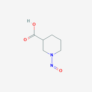 molecular formula C6H10N2O3 B138396 Nitrosonipecotic acid CAS No. 65445-62-7