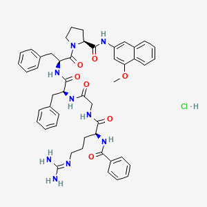 Bz-Arg-Gly-Phe-Phe-Pro-4MbNA HCl