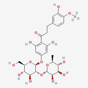 molecular formula C28H36O15 B13839729 Neohesperidin Dihydrochalcone-d3 