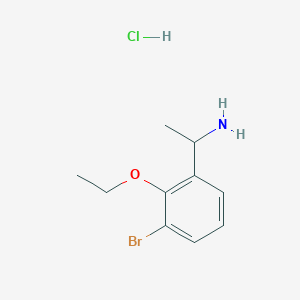 1-(3-Bromo-2-ethoxyphenyl)-ethylamine hydrochloride