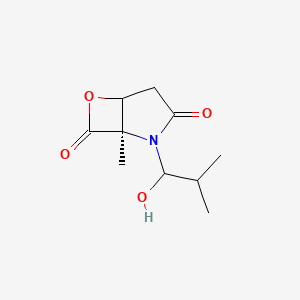 molecular formula C10H15NO4 B13839785 Clasto-lactacystin beta-lactone(synthetic) 