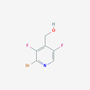 molecular formula C6H4BrF2NO B1383979 (2-Bromo-3,5-difluoropyridin-4-yl)methanol CAS No. 2306265-44-9