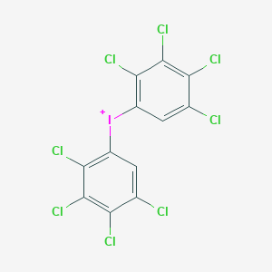molecular formula C12H2Cl8I+ B13839840 Bis(2,3,4,5-tetrachlorophenyl)iodanium 