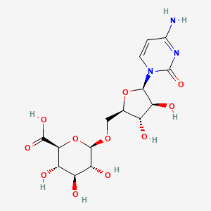 molecular formula C15H21N3O11 B13839844 Cytarabine-GlucA 
