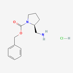 molecular formula C13H19ClN2O2 B13839867 (S)-2-Aminomethyl-1-Cbz-pyrrolidine HCl 
