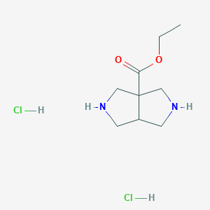 Ethyl octahydropyrrolo[3,4-c]pyrrole-3a-carboxylate