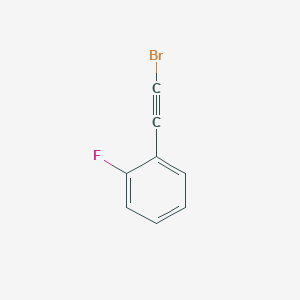 molecular formula C8H4BrF B1383996 1-(2-Bromoethynyl)-2-fluorobenzene CAS No. 1246224-44-1