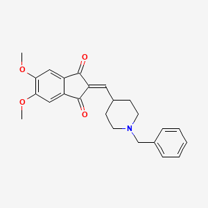 molecular formula C24H25NO4 B13840083 3-Keto-2-ene Donepezil 