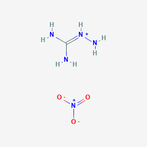 molecular formula CH7N5O3 B13840107 Monoaminoguanidinium nitrate 